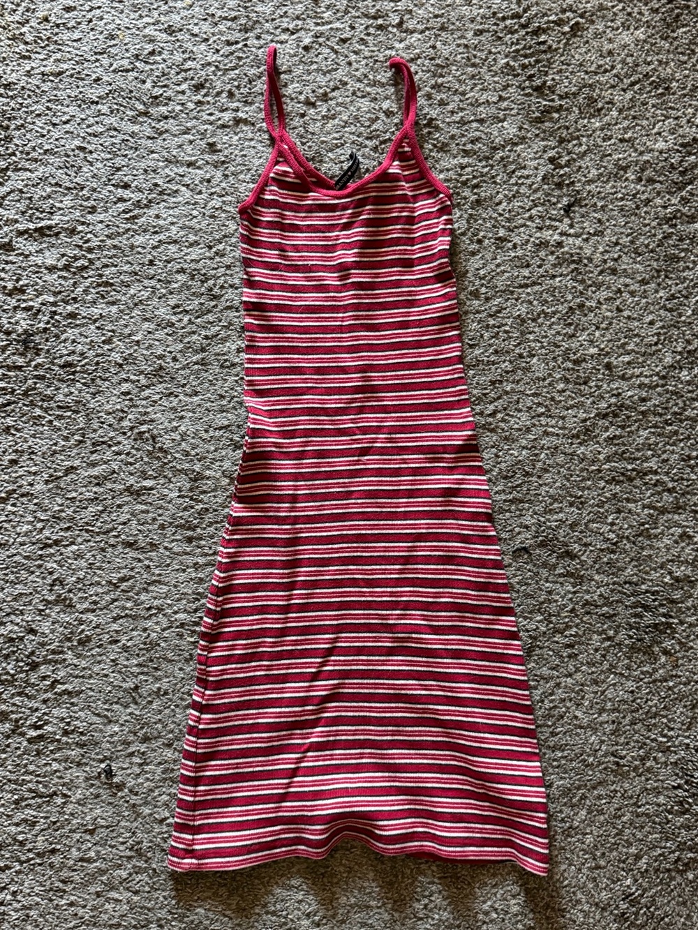 Brandy Melville Striped Red Mini Dress
